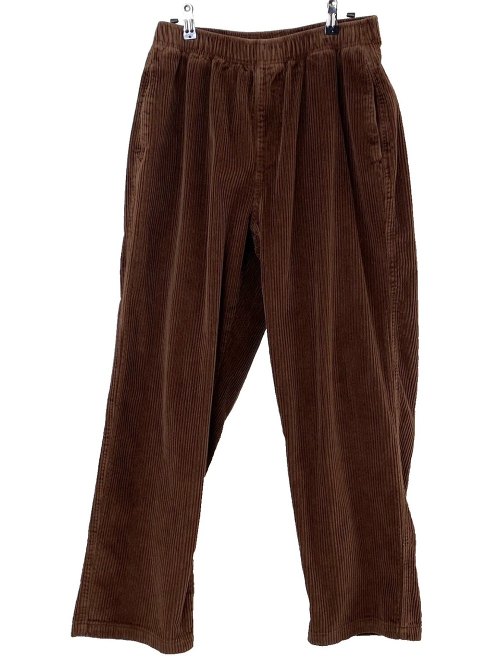 Obey Brown Macro Corduroy Pants - Medium